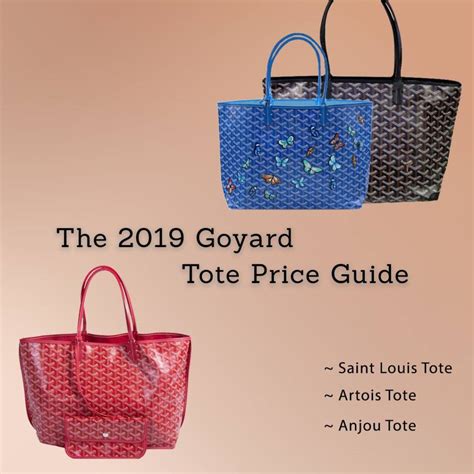 goyard tote price in france|Goyard artois pm price 2024.